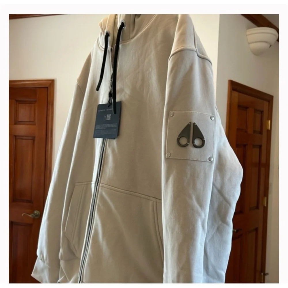 Moose knuckles men's classic bunny, zip up hoodie size XXL - Picture 6 of 7